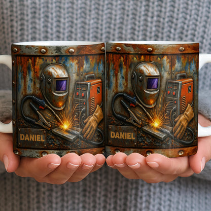 Personalized Touch For Craftsmanship And Robotics - Personalized Custom Coffee Mug - JBS073_MG