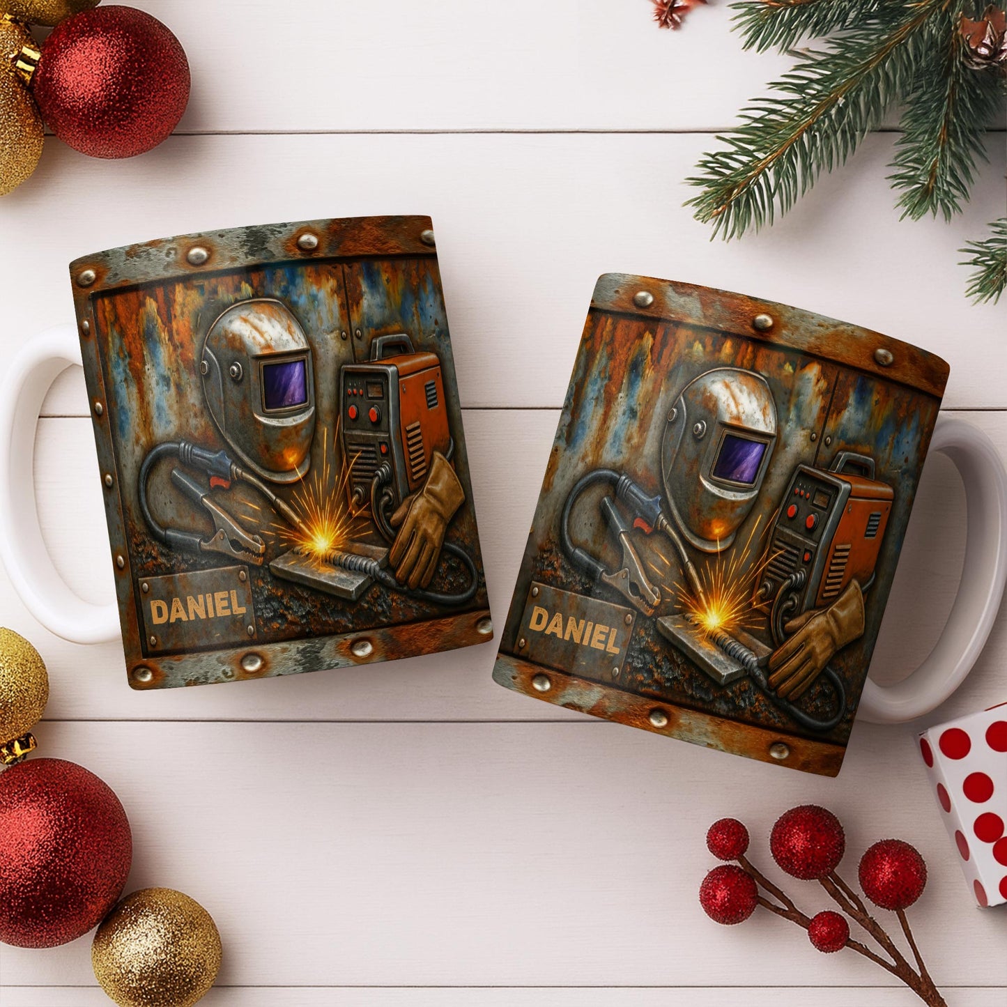 Personalized Touch For Craftsmanship And Robotics - Personalized Custom Coffee Mug - JBS073_MG