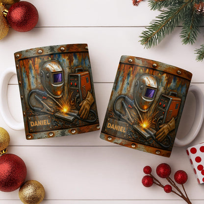 Personalized Touch For Craftsmanship And Robotics - Personalized Custom Coffee Mug - JBS073_MG