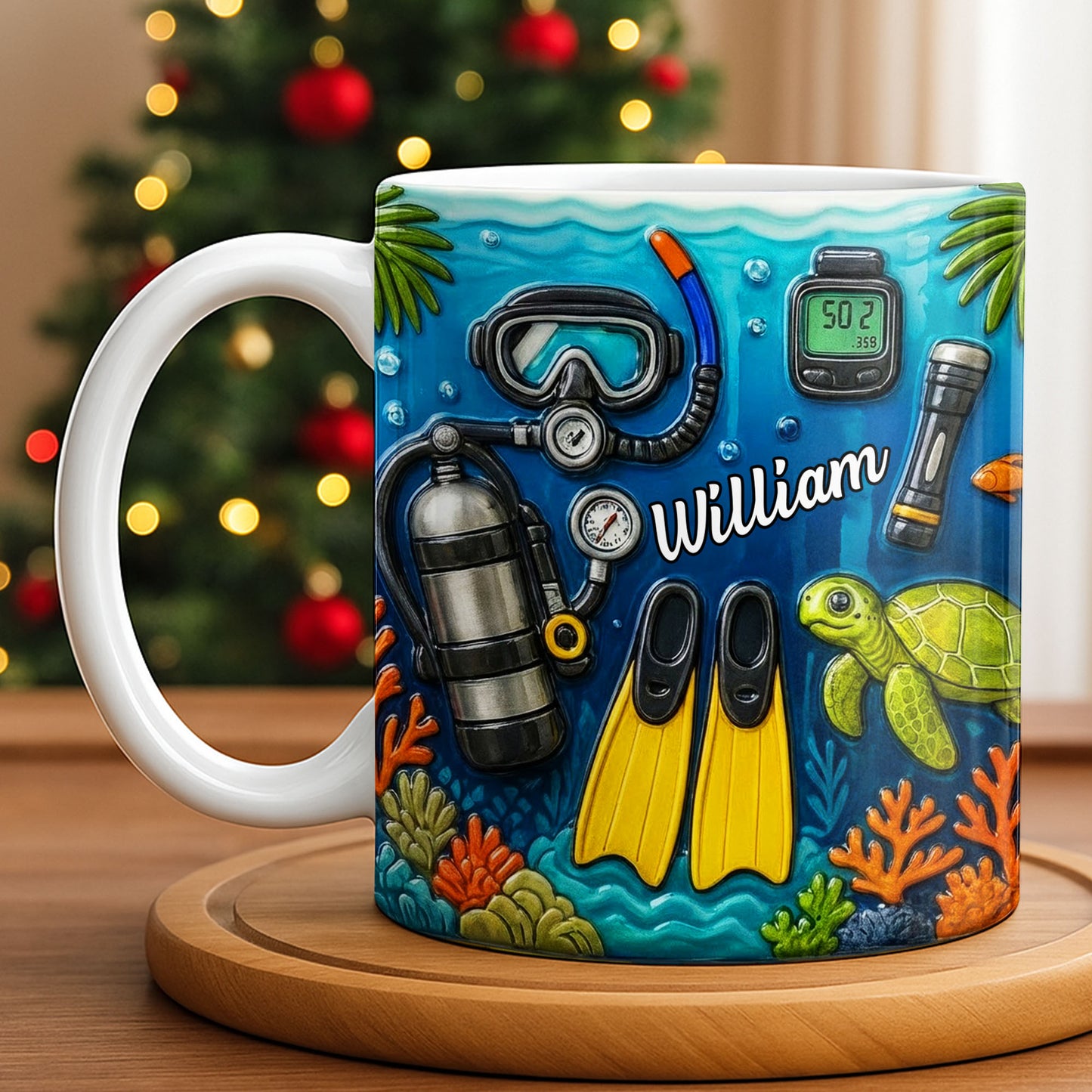 Explore The Depths Of The Ocean With Sea Turtle And Scuba Gear