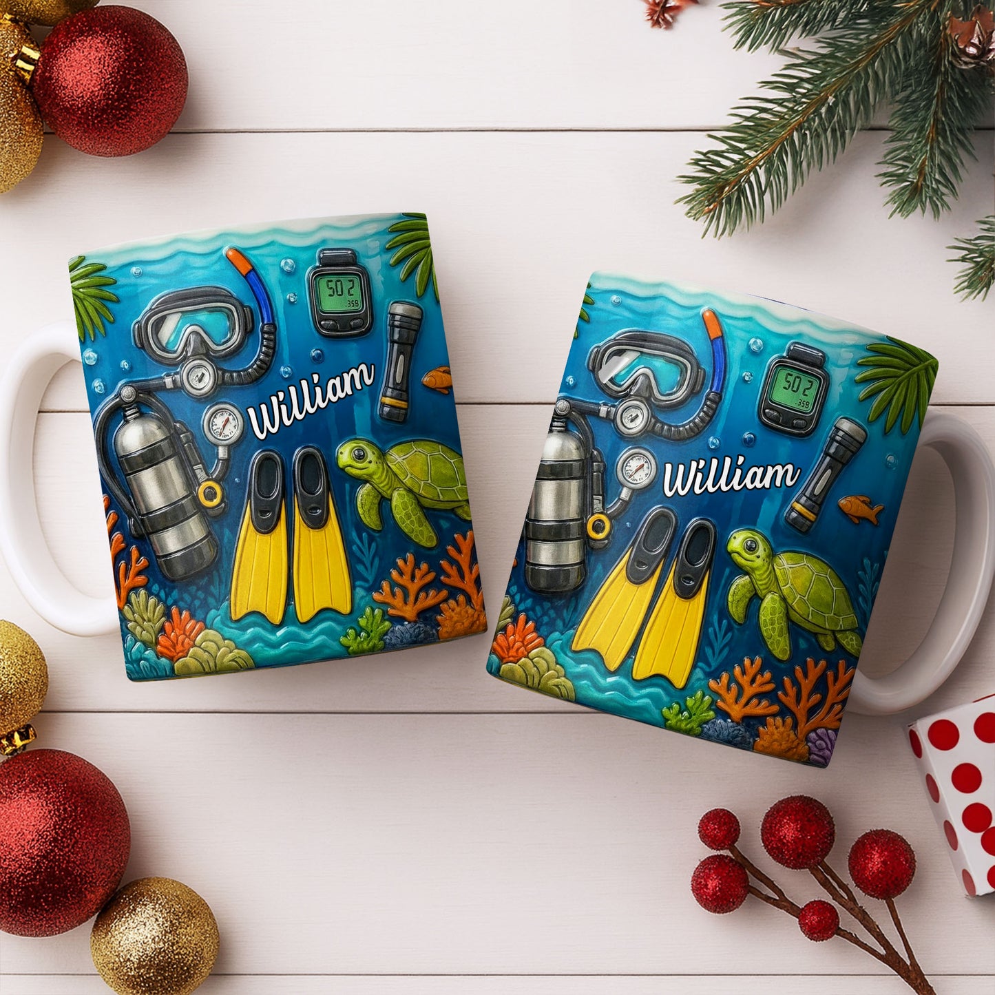 Explore The Depths Of The Ocean With Sea Turtle And Scuba Gear