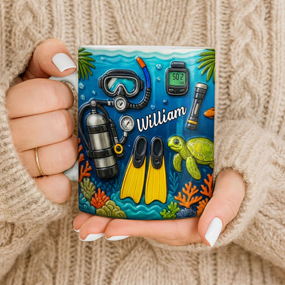 Explore The Depths Of The Ocean With Sea Turtle And Scuba Gear