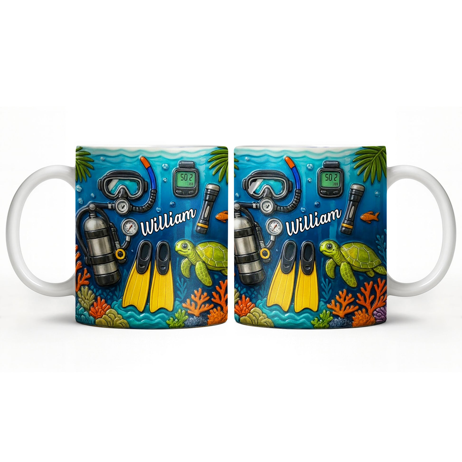 Explore The Depths Of The Ocean With Sea Turtle And Scuba Gear