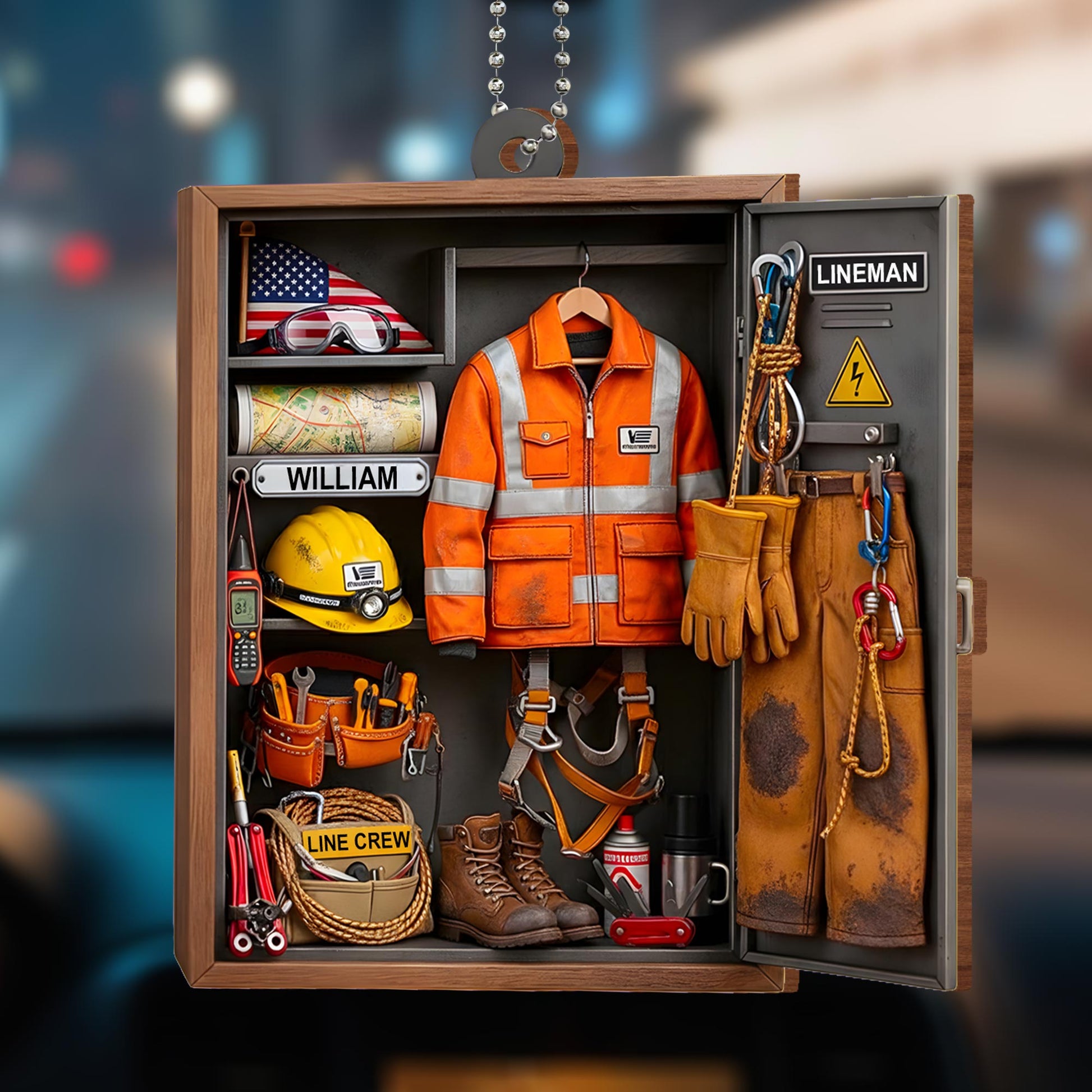 Celebrating Our Essential Heroes, Safety Helmet, Gloves and Tools