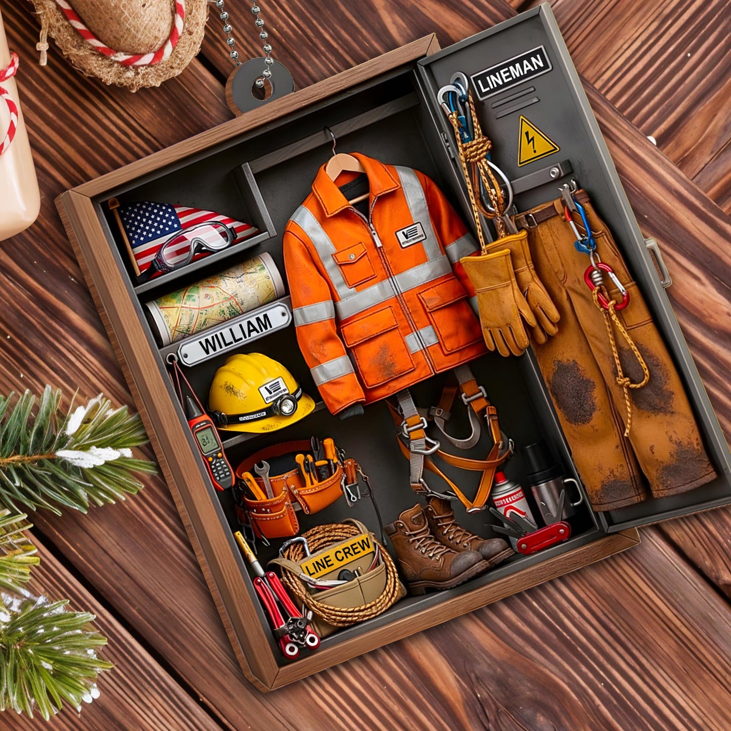 Celebrating Our Essential Heroes, Safety Helmet, Gloves and Tools