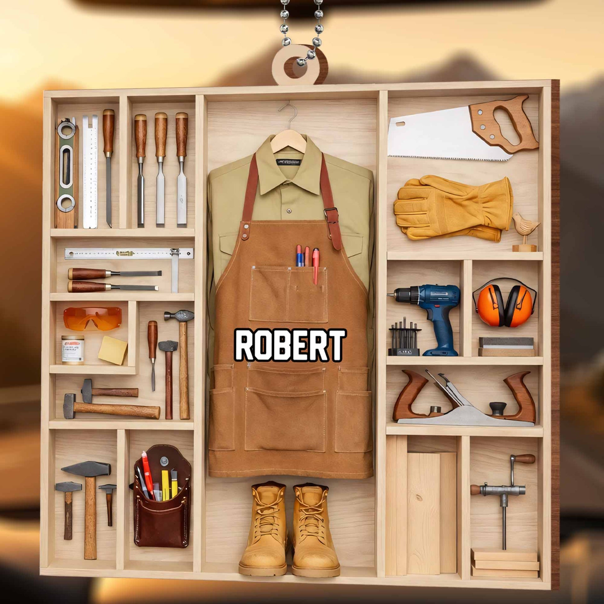 Celebrate Craftsmanship With Custom Tools and Workshop Ornament