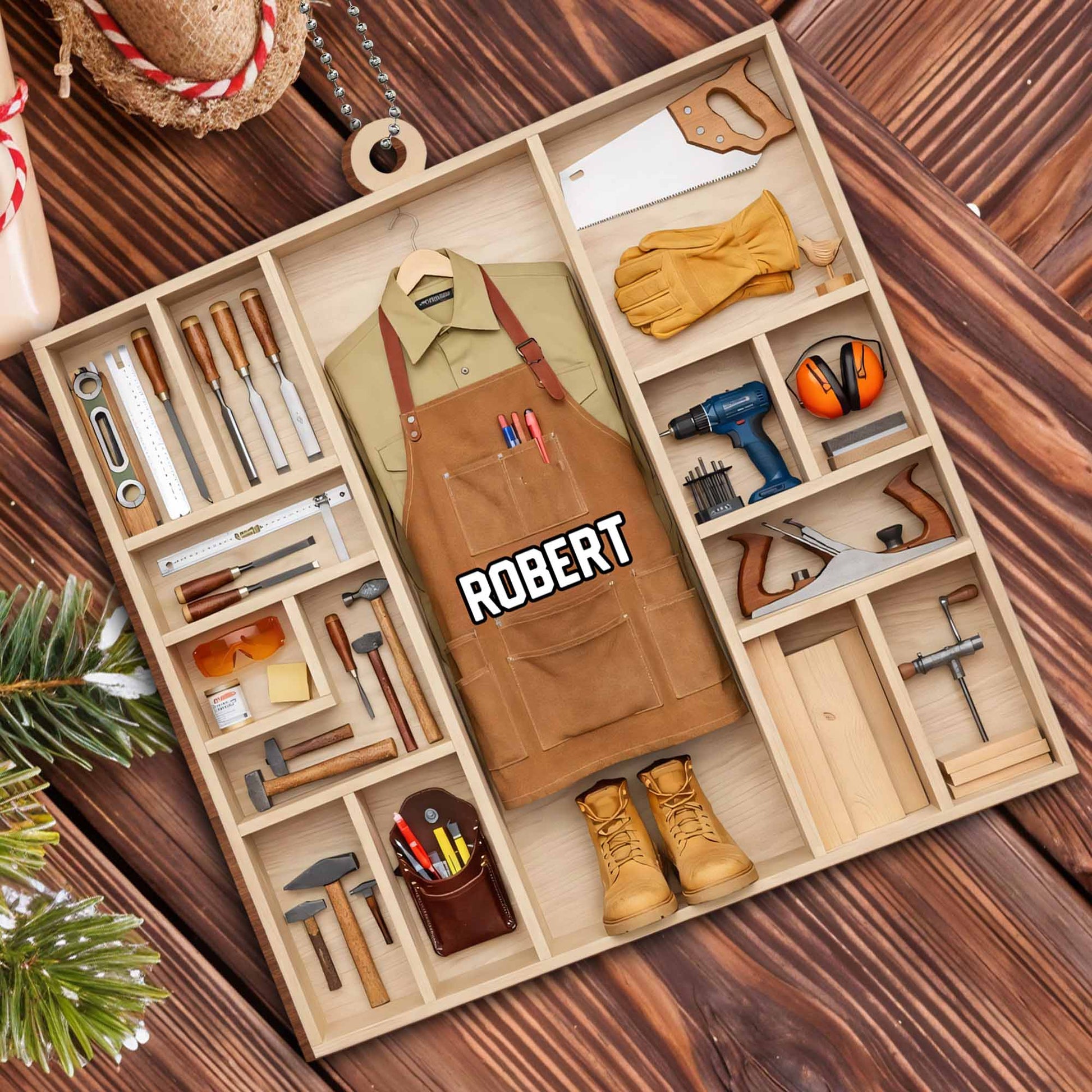 Celebrate Craftsmanship With Custom Tools and Workshop Ornament