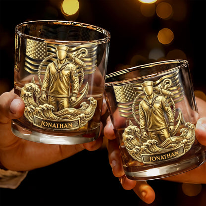 Honoring Our Heroes, American Flag And Military Figure