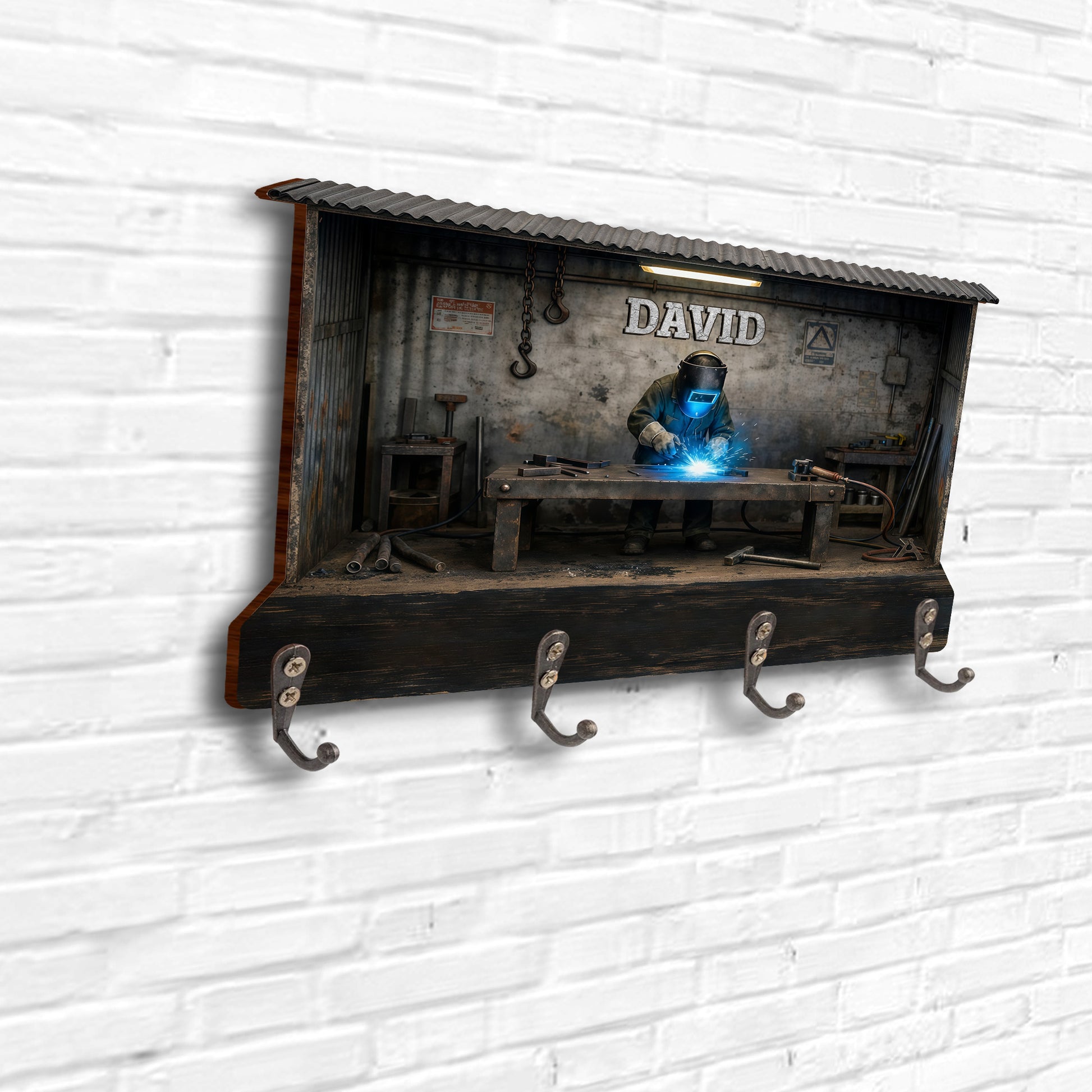 Craft Your Own Space, Welding Workshop Key Holder