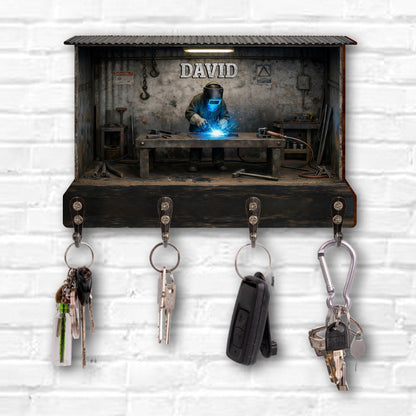 Craft Your Own Space, Welding Workshop Key Holder