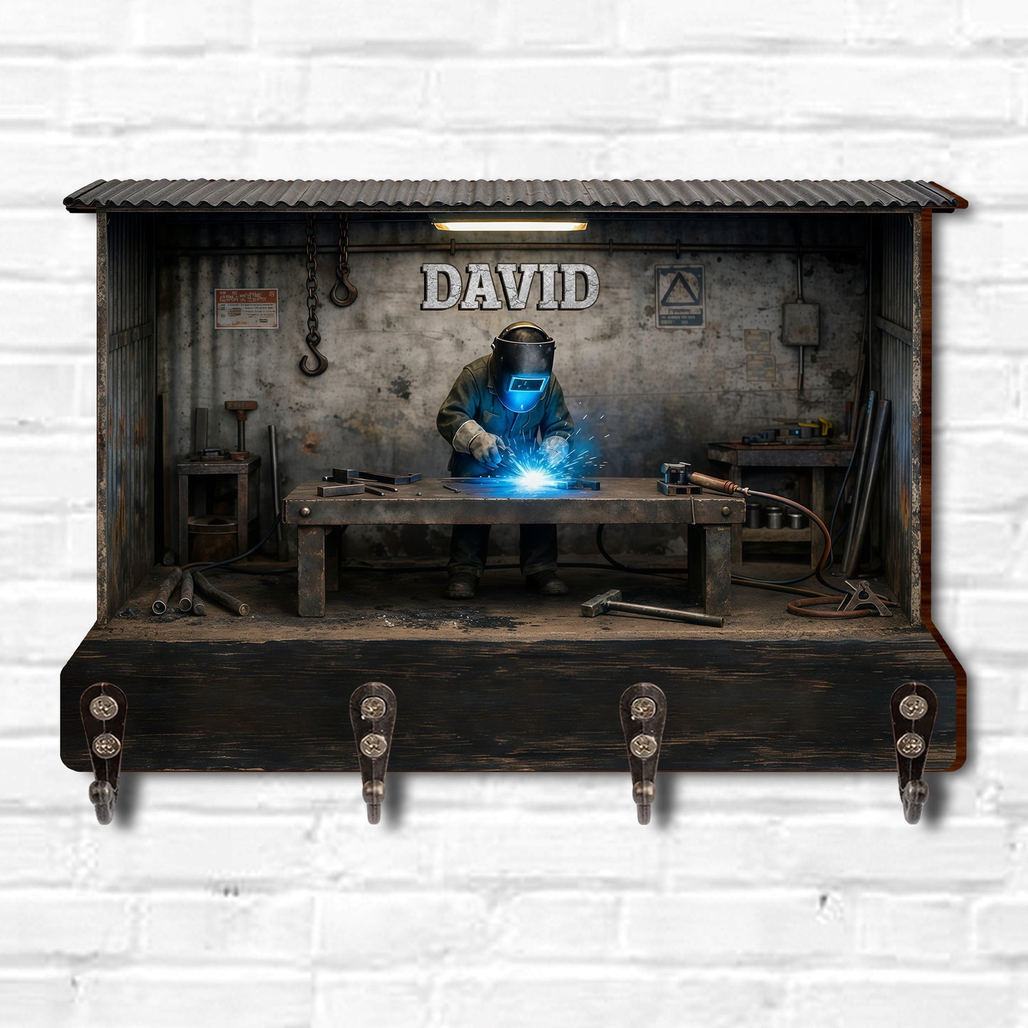 Craft Your Own Space, Welding Workshop Key Holder