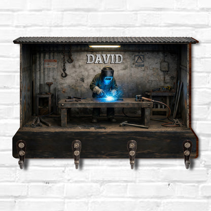 Craft Your Own Space, Welding Workshop Key Holder