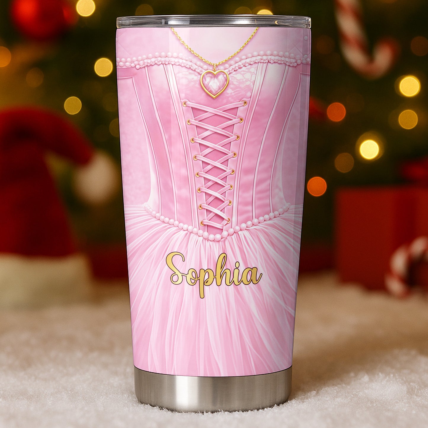 Ballerina Nutrition Facts, Ballet Tutu And Heart Necklace