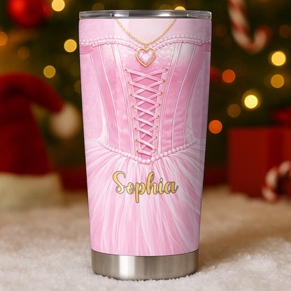 Ballerina Nutrition Facts, Ballet Tutu And Heart Necklace