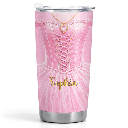 Ballerina Nutrition Facts, Ballet Tutu And Heart Necklace