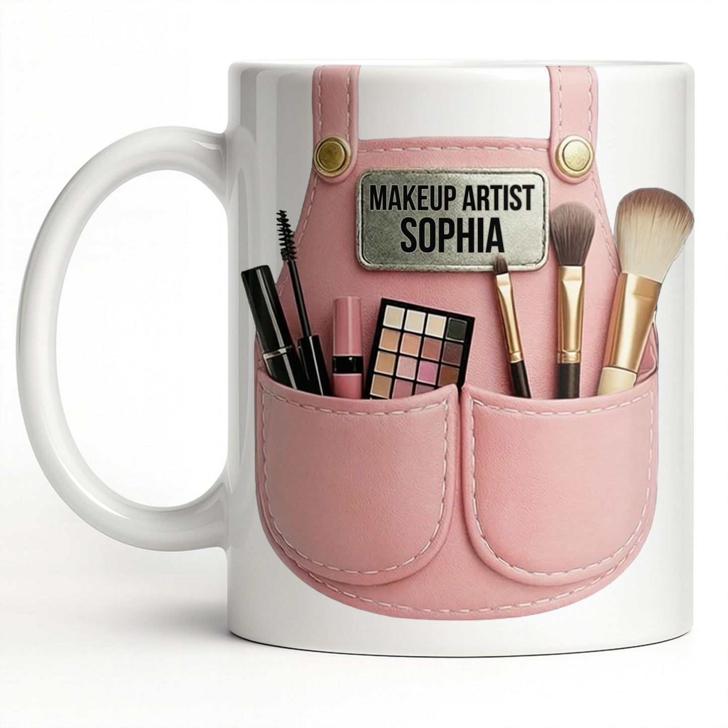 Makeup Artist Belt With Essential Tools - Personalized Custom Coffee Mug - JBS085_MG