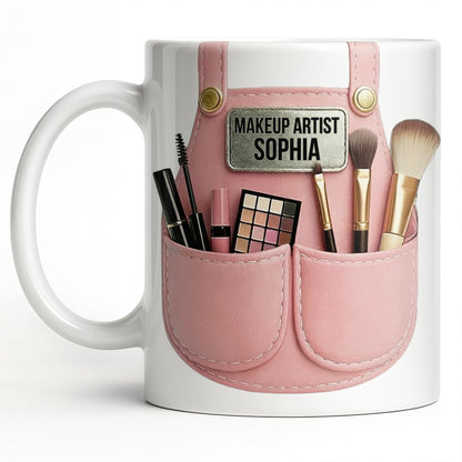 Makeup Artist Belt With Essential Tools - Personalized Custom Coffee Mug - JBS085_MG
