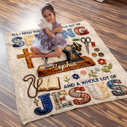 All I Need Today, Sewing And Jesus