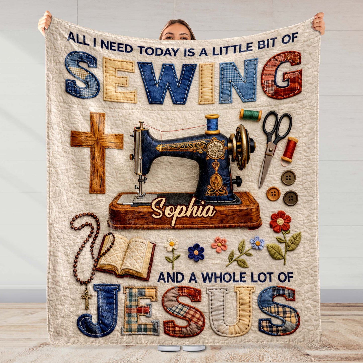 All I Need Today, Sewing And Jesus