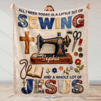 All I Need Today, Sewing And Jesus