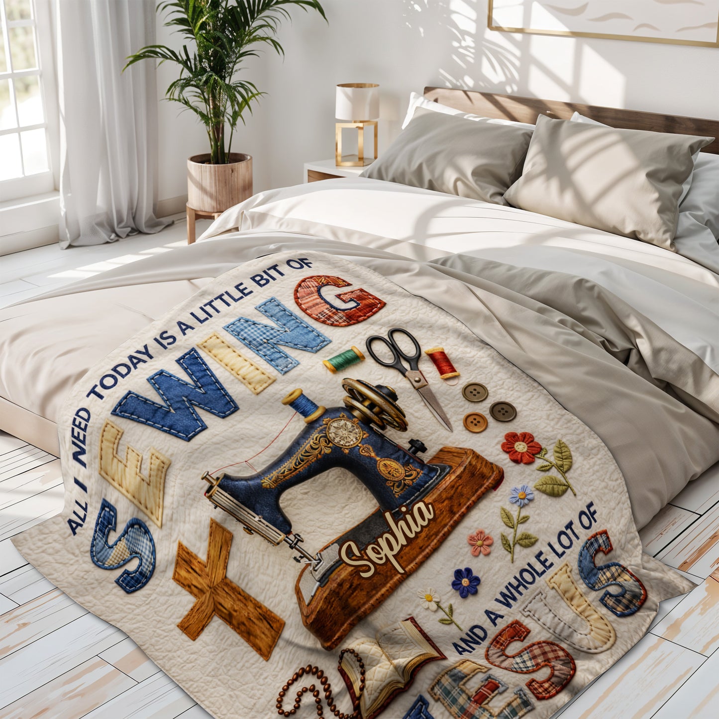 All I Need Today, Sewing And Jesus