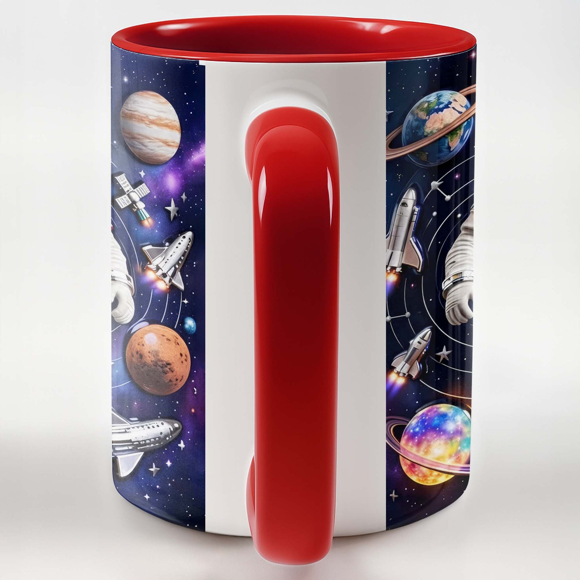 Explore The Galaxy With Custom Astronaut And Planets Design