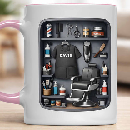 Customized Barber Tools Design, Barber Chair And Scissors