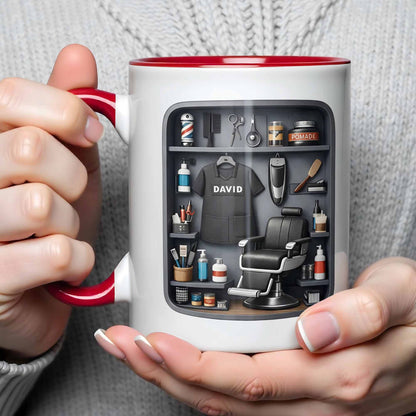 Customized Barber Tools Design, Barber Chair And Scissors