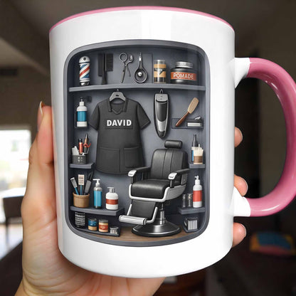 Customized Barber Tools Design, Barber Chair And Scissors