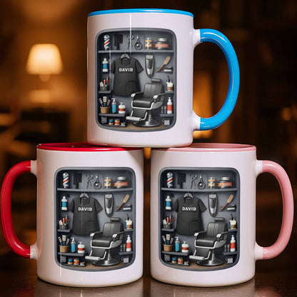 Customized Barber Tools Design, Barber Chair And Scissors