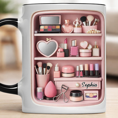 To My Beautiful, Never Forget That I Love You, Makeup Mug