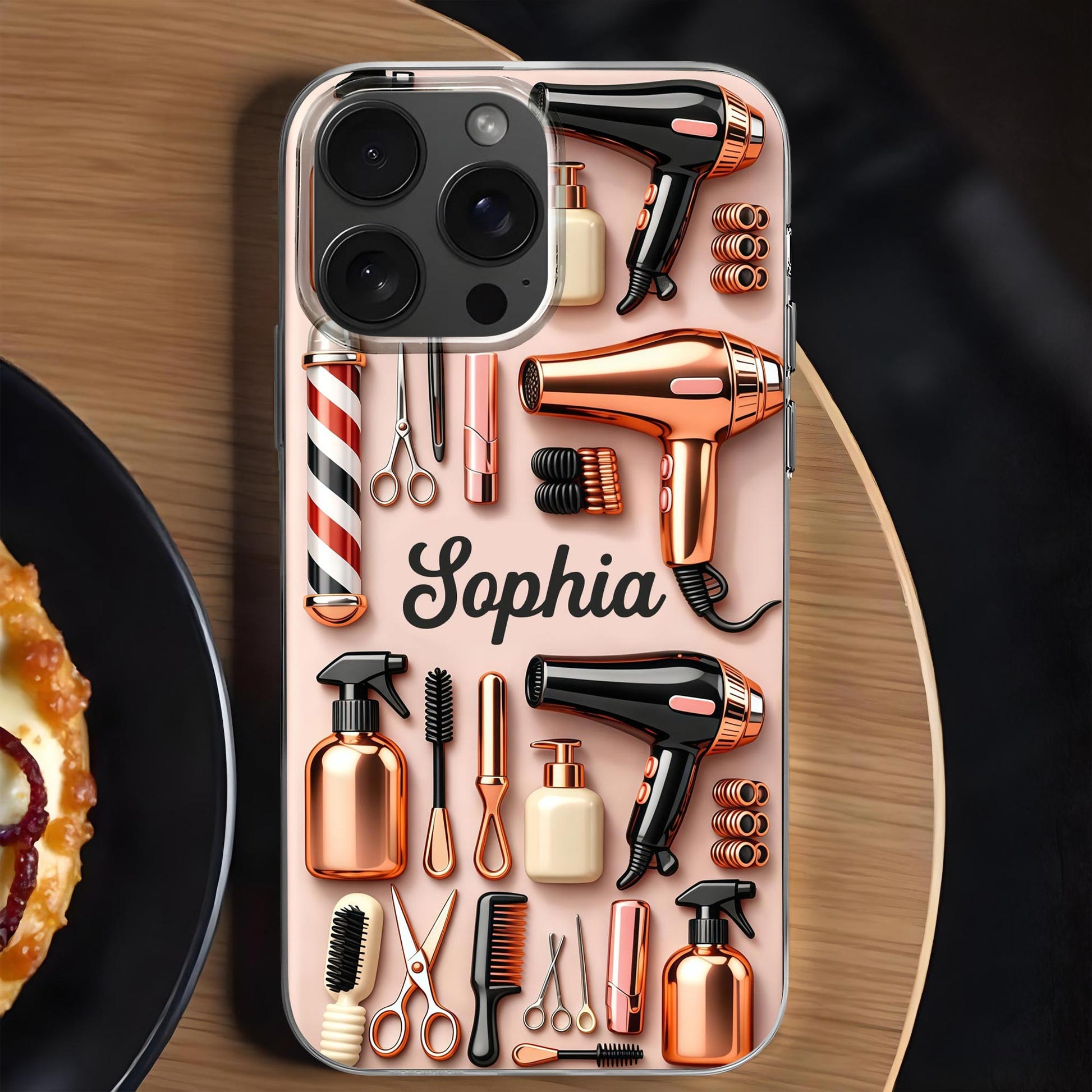 Beauty and Hair Styling Essential Tools Phone Case