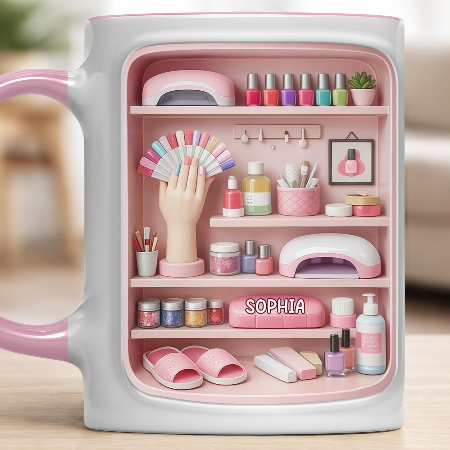 Beauty And Nail Care Essentials Manicure Tools And Polish