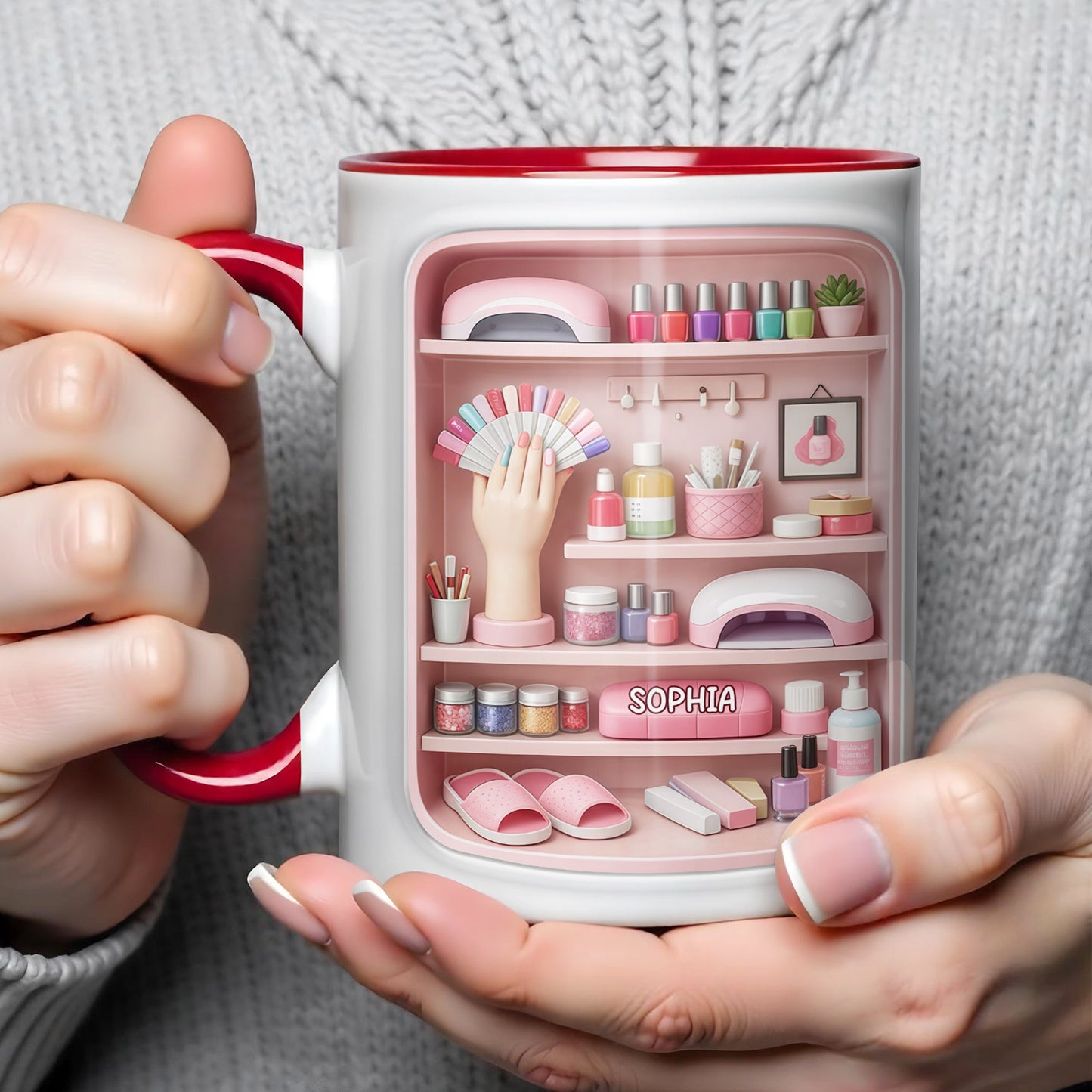 Beauty And Nail Care Essentials Manicure Tools And Polish