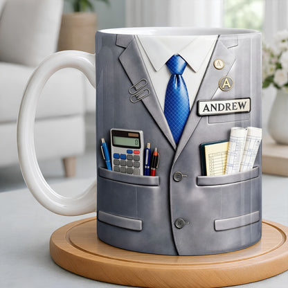 Perfect Gift For The Professional With Business Suit Design