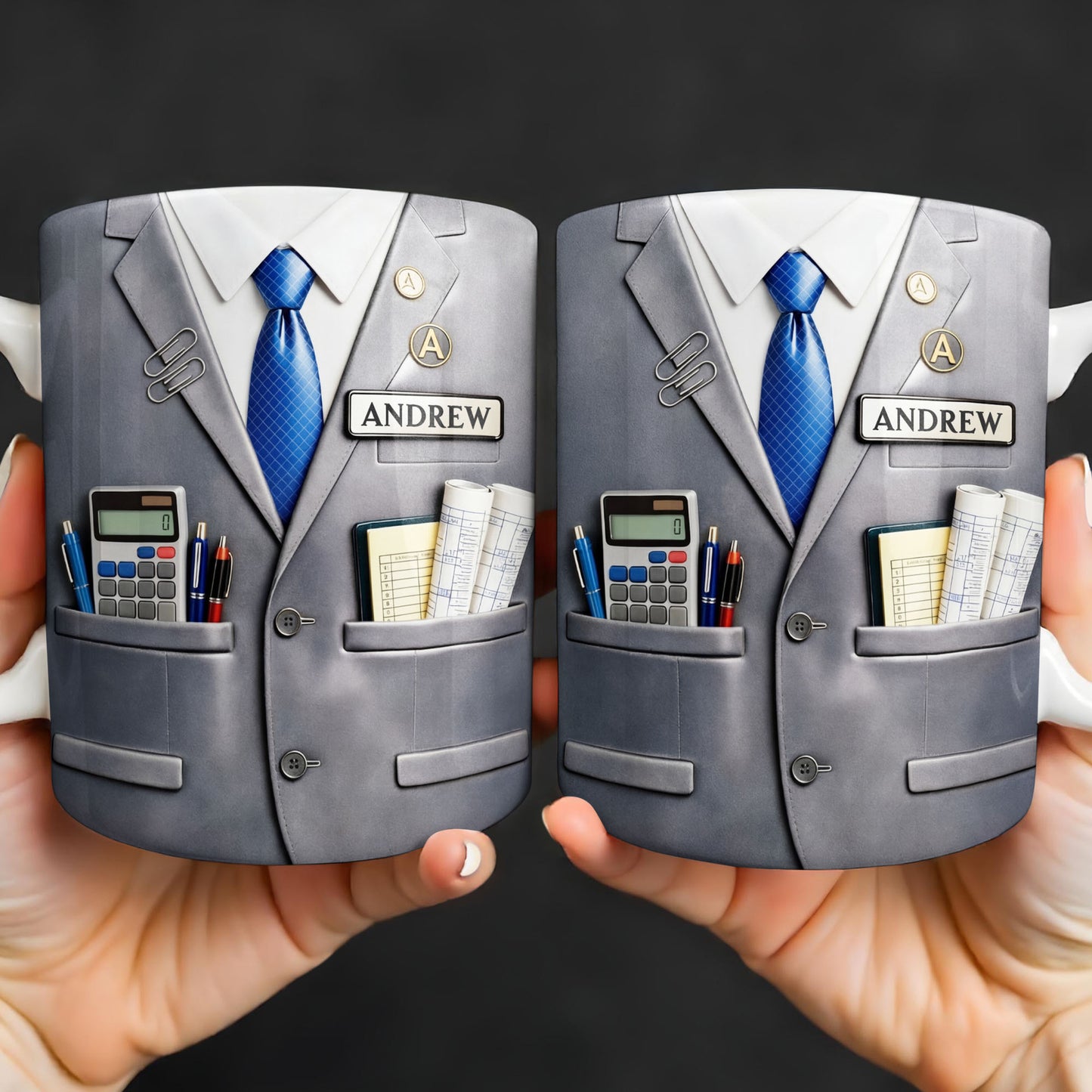 Perfect Gift For The Professional With Business Suit Design