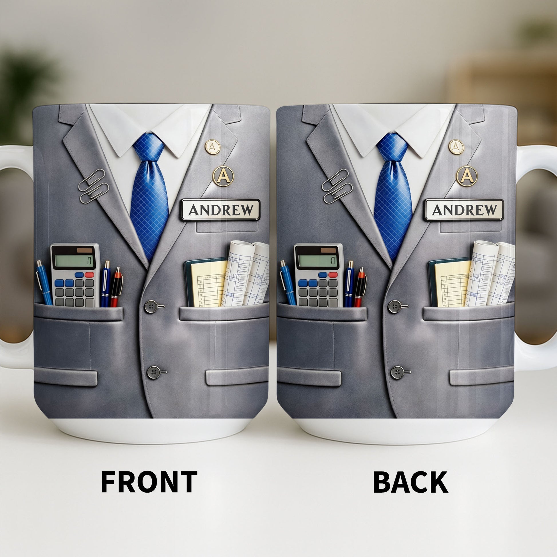 Perfect Gift For The Professional With Business Suit Design