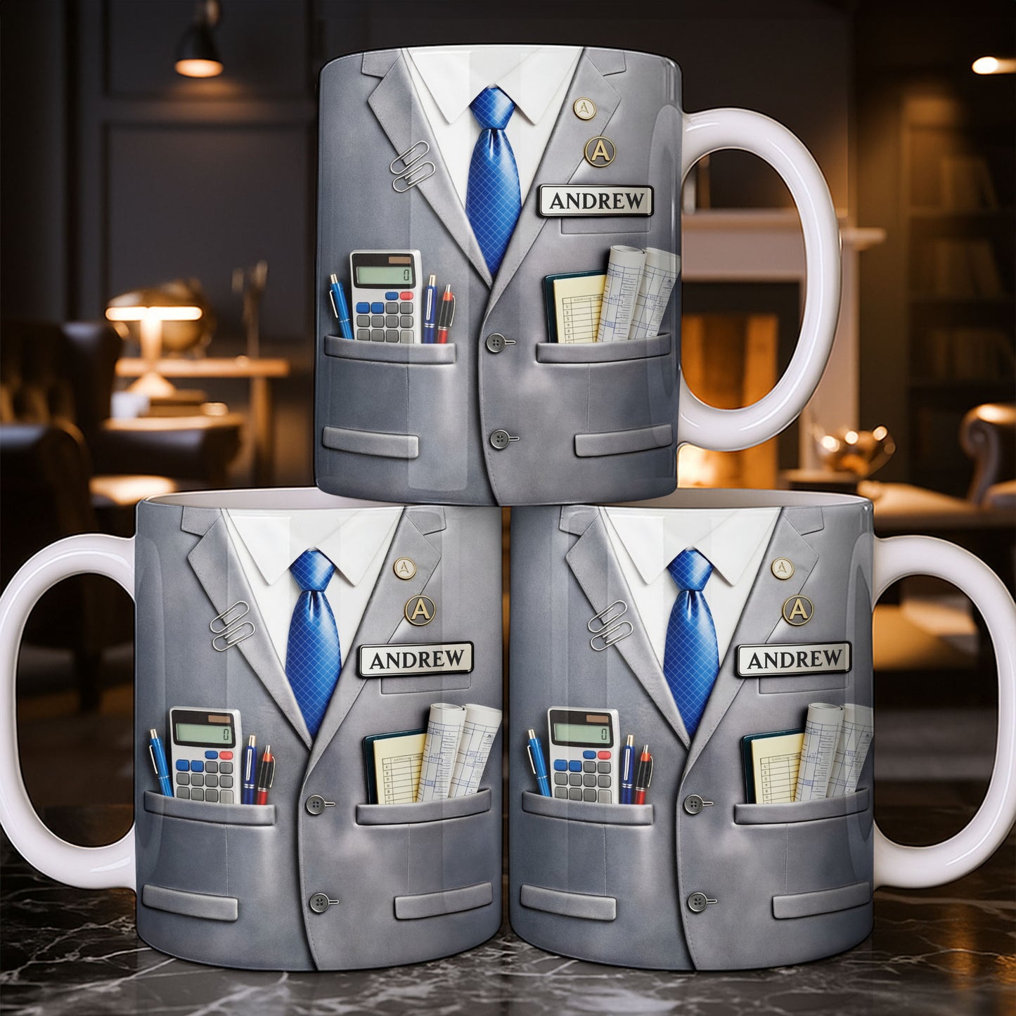 Perfect Gift For The Professional With Business Suit Design