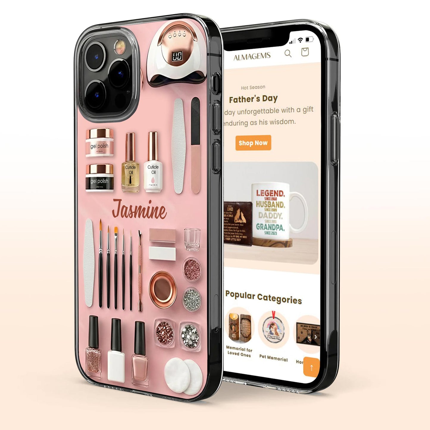 Personalize With Your Name And Essential Makeup Tools