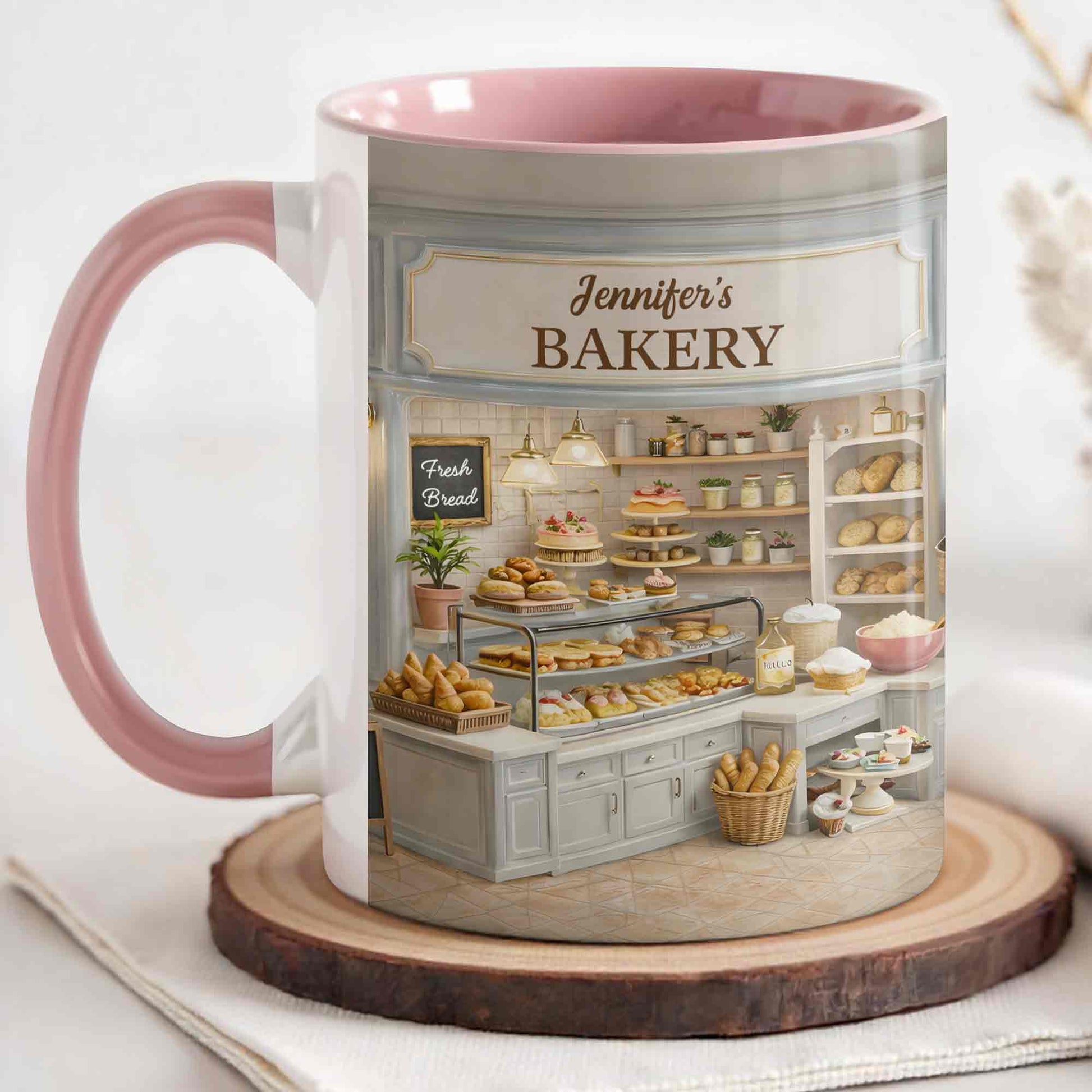 My Bakery, Fresh Bread, Bakery Mug