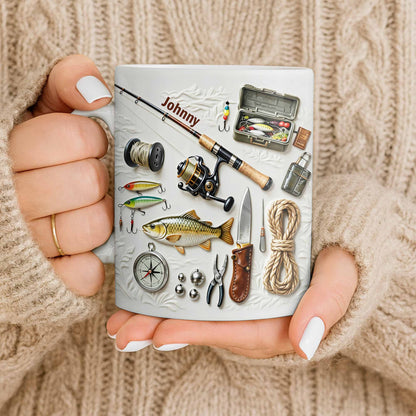 Personalize Your Fishing Passion With Tackle Box And Fish Design