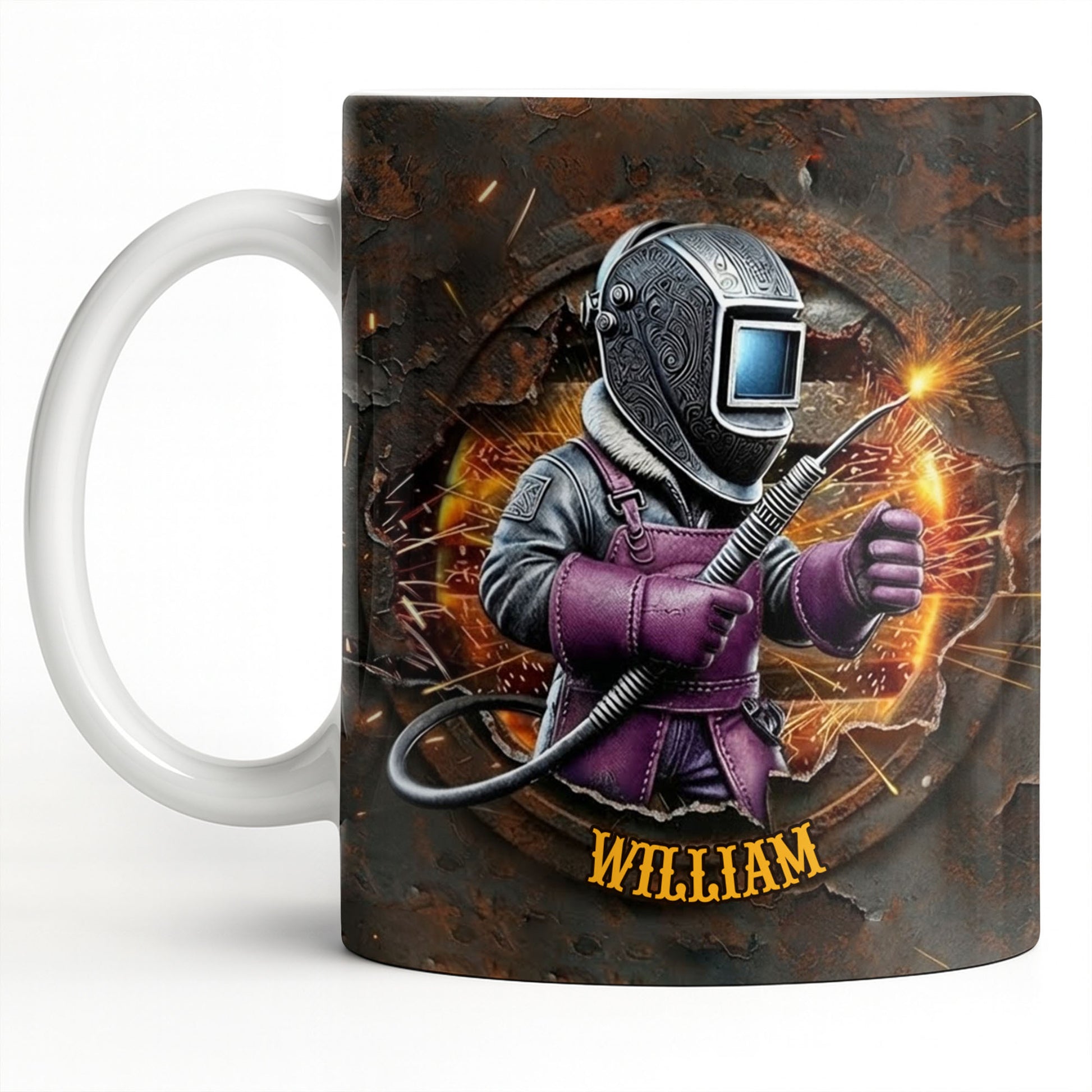 Customize Your Unique Welder Coffee Mug