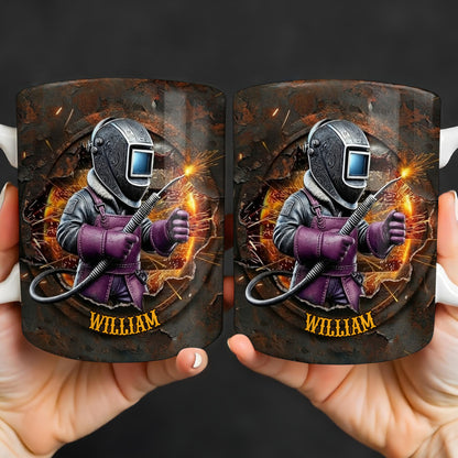 Customize Your Unique Welder Coffee Mug