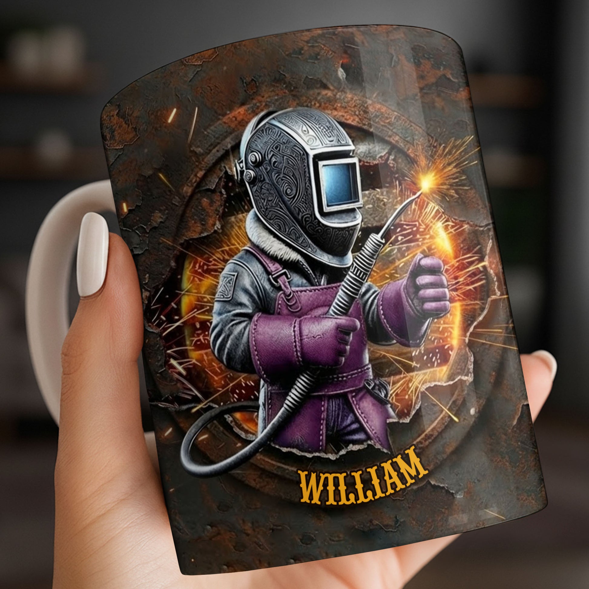 Customize Your Unique Welder Coffee Mug