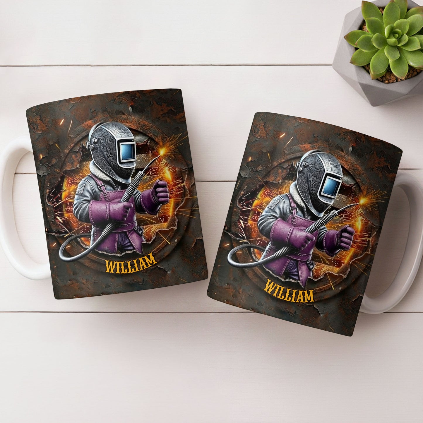 Customize Your Unique Welder Coffee Mug