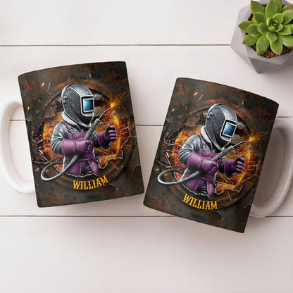 Customize Your Unique Welder Coffee Mug