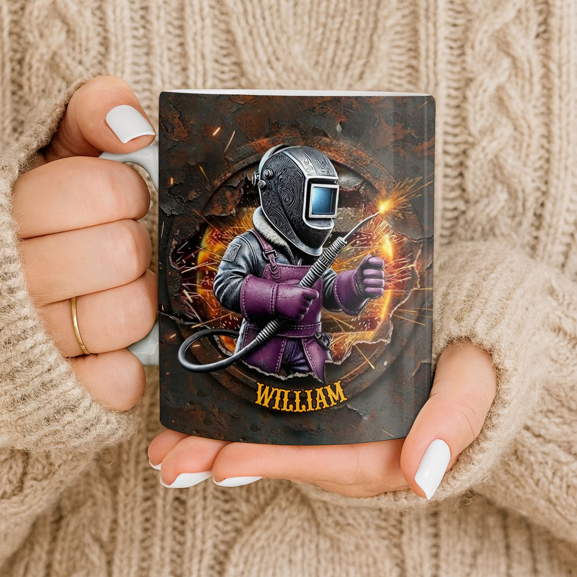 Customize Your Unique Welder Coffee Mug