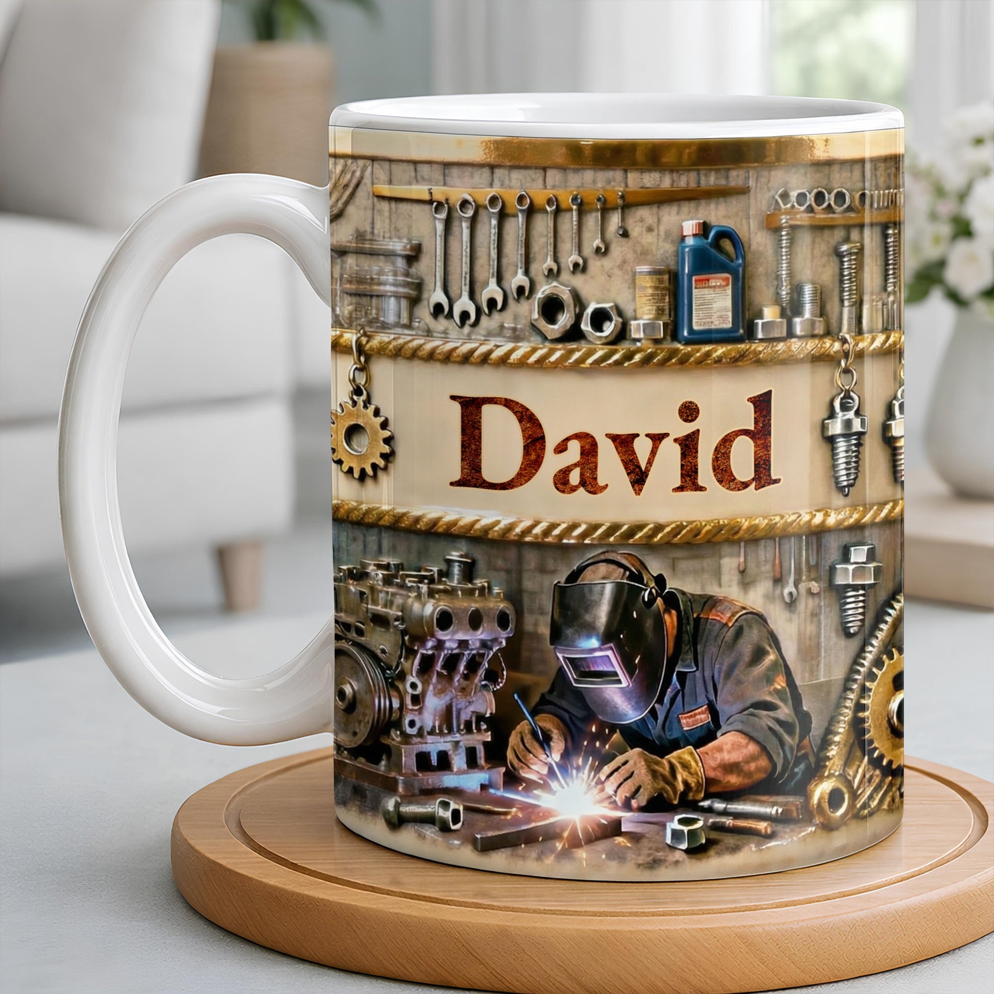 Customizable Name, Tools And Gears