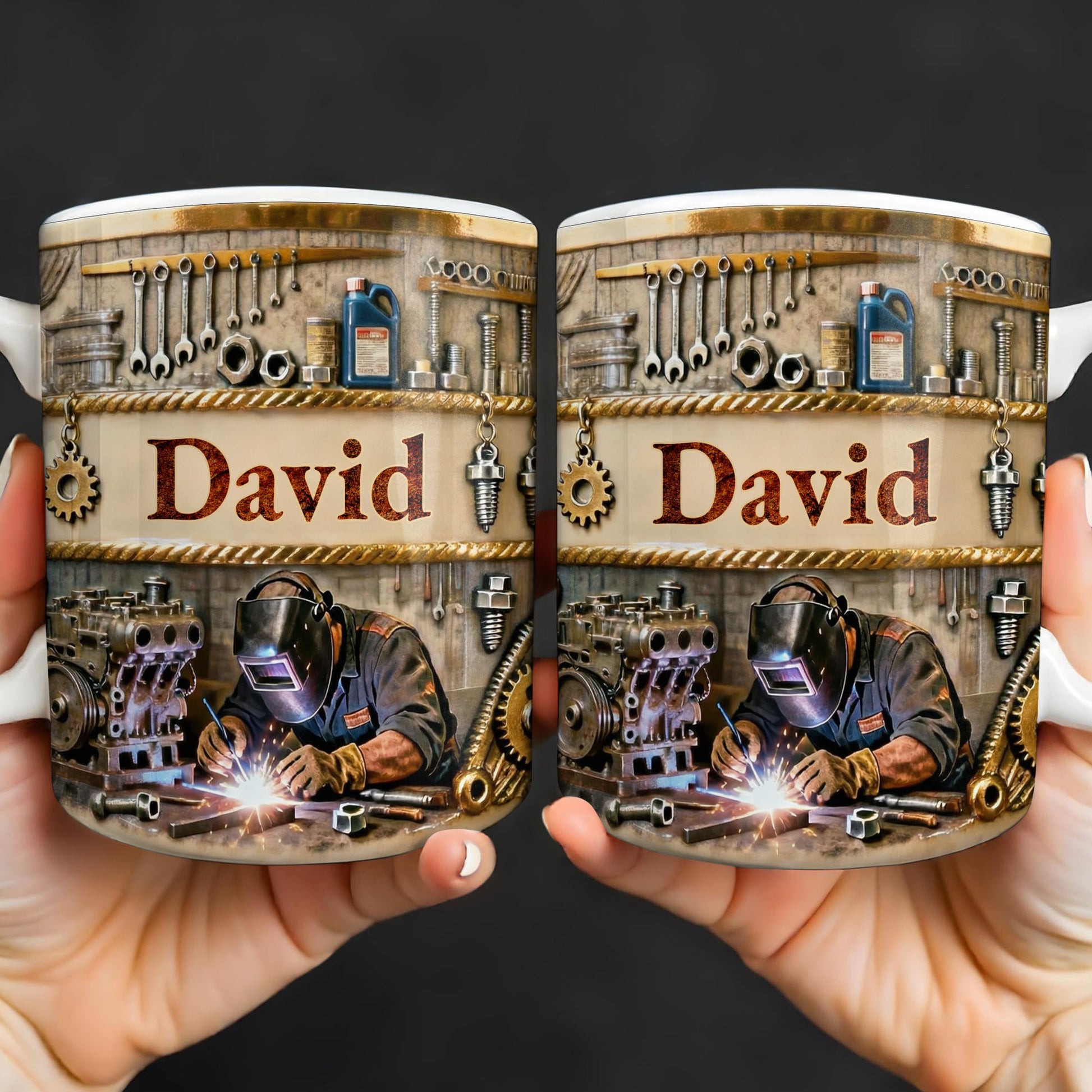 Customizable Name, Tools And Gears