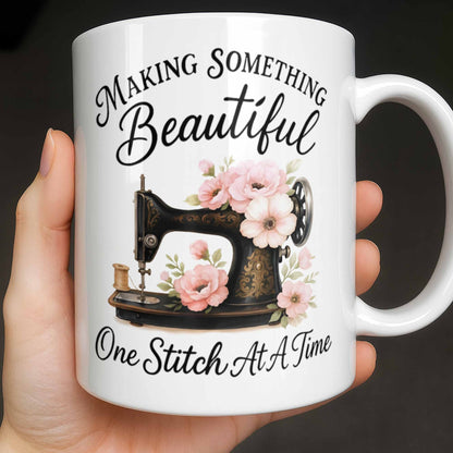 Making Something Beautiful One Stitch At A Time With Sewing Machine